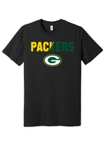 Green Bay Packers Slash logo shirt  S - 5XL!!! Fast Ship!
