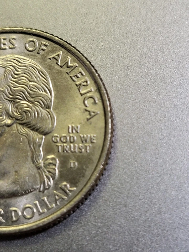 Rare D EXTRA CLAW 2008 Alaska 1959 QUARTER (THIRD BONUS NAIL NO DEFORMATION) - Image 4 of 4