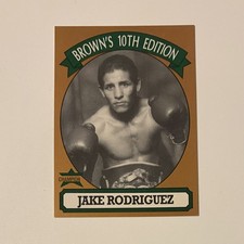 1994 Brown's Boxing Cards - Jake Rodriguez #54
