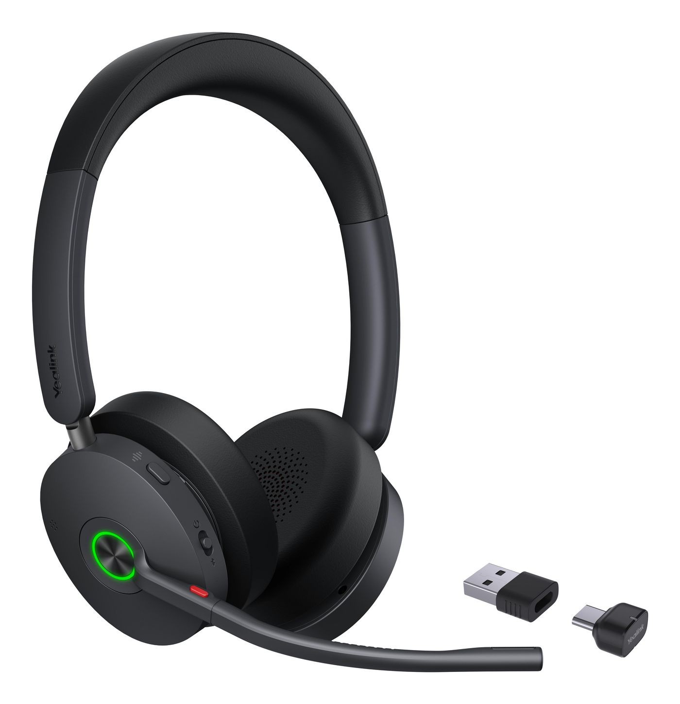 Yealink Schwarz Auriculares Bh74 Uc Kabellos Bluetooth Mit Aktiver Geräuschunterdrückung, Mikrofon, Usb-C/A, - Bild 2