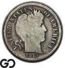 1913-S Barber Dime, Better Date