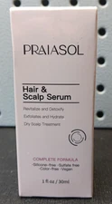 Praiasol Hair & Scalp Serum Detoxify, Exfoliates, Dry Scalp Treatment 30 ml (bn)