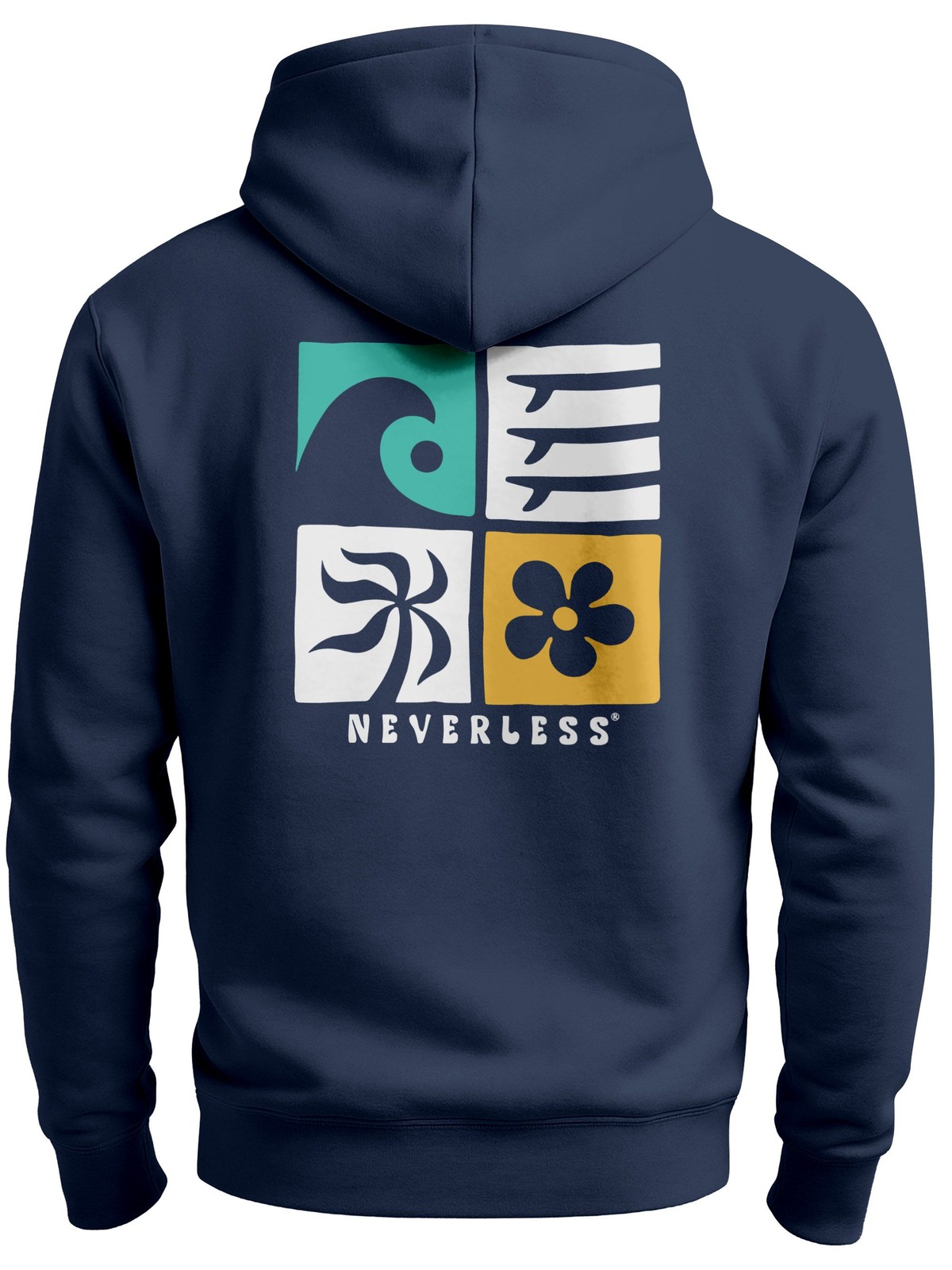 Herren Sweatjacke   Natur Maritim