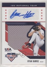 2019 USA Baseball Stars & Stripes 18U National Team Jerseys Ryan Hawks Auto 14xc