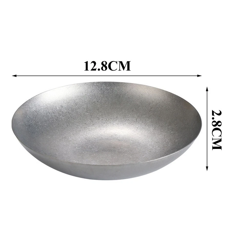 Stainless Steel For Salad Serving Plate Round Deep Design for Daily Use - Image 4 of 4