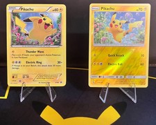Pikachu XY89 Promo Pikachu 19/68 Hidden Fates Reverse Holo Card Lot Bundle