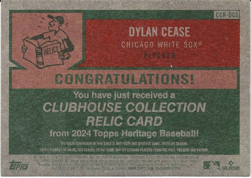 Topps Heritage Clubhouse Collection Memorabilia/Relic Cards - You Pick Upd 2/7 - Afbeelding 49 van 111