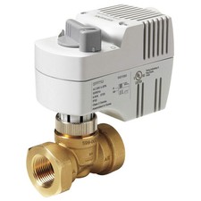 SIEMENS 243-00212 Threaded Globe Valve,NO,Brass,3/4 in NPT 5GED4