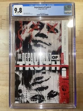 DEPARTMENT OF TRUTH 1 COVER A SIMMONDS CGC 9.8 IMAGE COMICS 2020