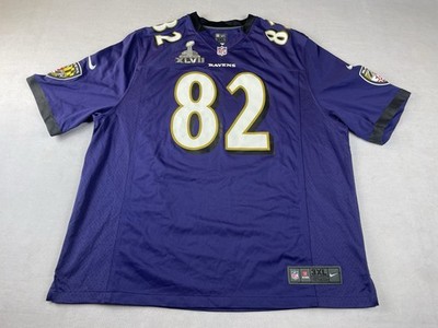 Baltimore Ravens NFL Trikot Gr. 3xl Nike Lila #82 Torrey Smith Super Bowl