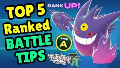 POKÉMON LEGENDS Z-A RANKED RANK A ALPHA COMPETITIVE PVP LV100 SHINY S-TIER