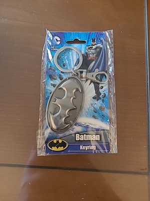 DC Comics BATMAN Key Ring Monogram NEW