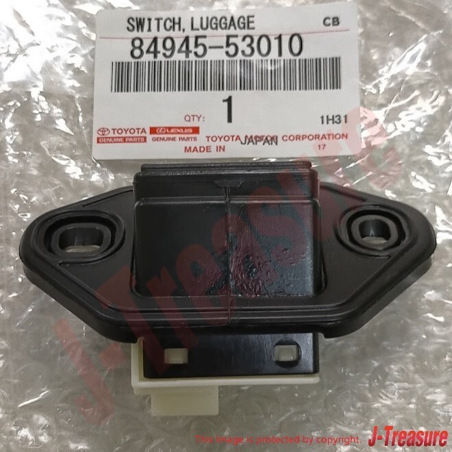LEXUS IS250 IS350 06-12 Genuine Trunk Lid Luggage Release Switch