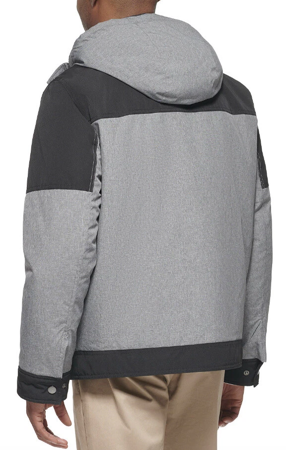 Club Room Mens 3 in 1 Hooded Jacket Color: Gray Size: S - Image 2 of 4