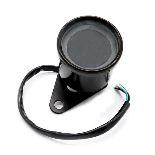 12V Universal Backlight LCD Digital Motorcycle Speedometer Tachometer Gauge - Picture 8 of 12