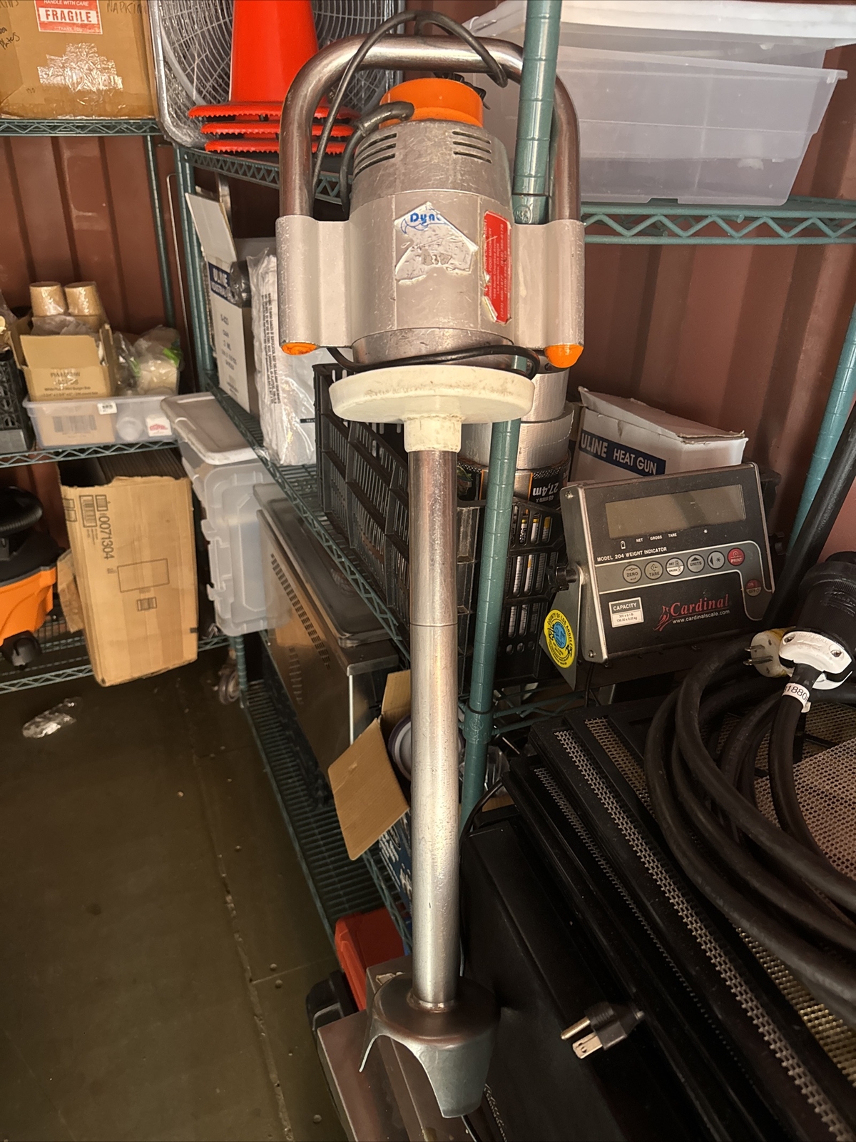 Used Working (for repair) Dynamic 18” Professional immersion blender (Long)