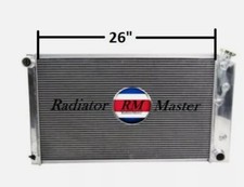 Aluminum Radiator 26" Core 1978-1987 Chevy El Camino Impala