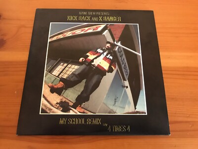Kick Back & K Banger - My School Remix / 4 Times 4 - 7  Hip-Hop Vinyl