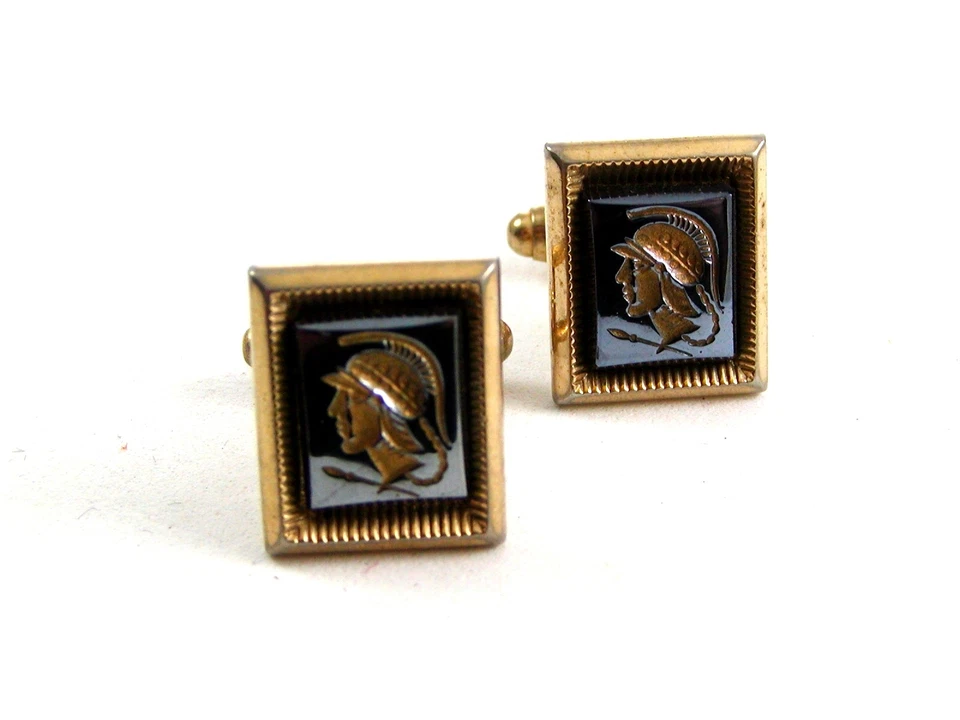 Gemelos Intaligo Guerrero Griego/Romano De Colección de Anson Foto 3 de 3