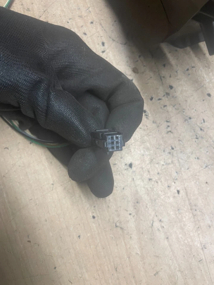 Espejo retrovisor de ala lateral Peugeot 307 CC 2006 96347739XT azul Foto 3 de 4