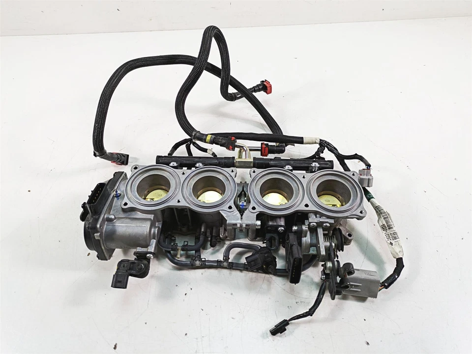 Kawasaki ZX1002 Ninja H2 SX 2018 carrocería del acelerador 16163-0932 16163-1139 Foto 3 de 4