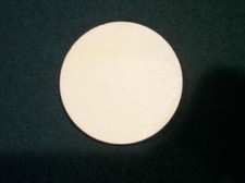 LASER CUT WOOD CIRCLES, CRAFT ROUND SHAPE 1/8...
