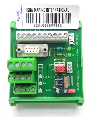 Dreggen Crane As DCS903-02 PCB Module 0345