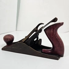 Wood Plane Made In USA Vintage For Parts Or Repair 9 Inch
