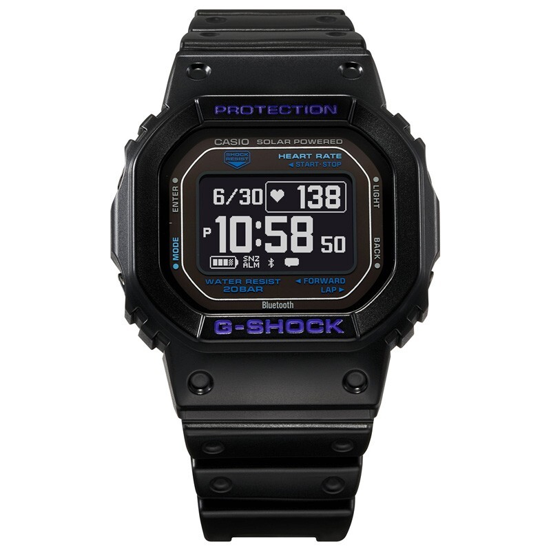Casio G-SHOCK DW-H5600-1A2JR G-SQUAD Sport Bluetooth Digital Men