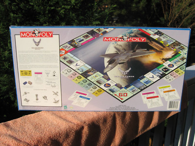 Monopoly U.S. Air Force Edition Parker Brothers~New & Factory