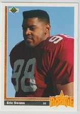 ERIC SWANN 1991 Upper Deck CARD NUMBER #15 PHOENIX CARDINALS STAR ROOKIE !. rookie card picture