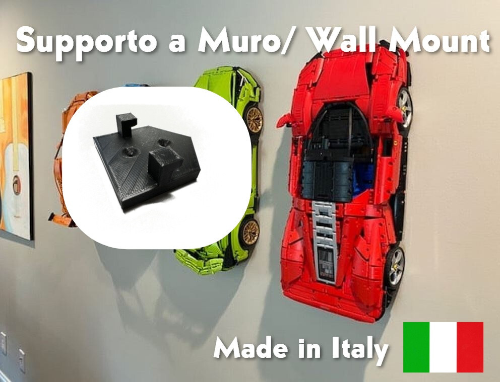 KIT Supporto Muro Wall Mount LEGO 42143 Technic Ferrari Daytona