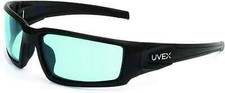 Honeywell Uvex Hypershock Safety Glasses, Black Frame with