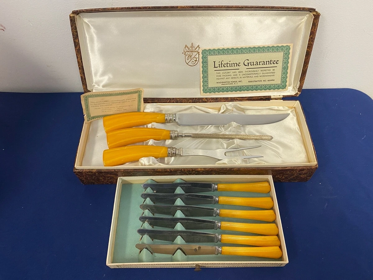 Bakelite carving best sale set