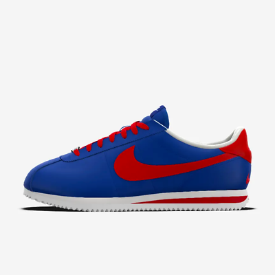 Nike Cortez - White, Red And Blue, Custom, Limited Edition  display picture 2