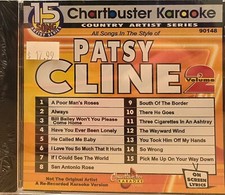 90148 PATSY CLINE    CHARTBUSTER KARAOKE LOT SH