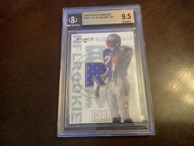 2000 Black Diamond  J.R. Redmond Jersey RC  BGS  9.5 GEM MINT ..PATRIOTS..