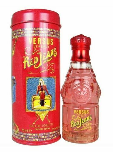 Red Jeans by Versus Versace 2.5 oz Perfume for Women New In Box