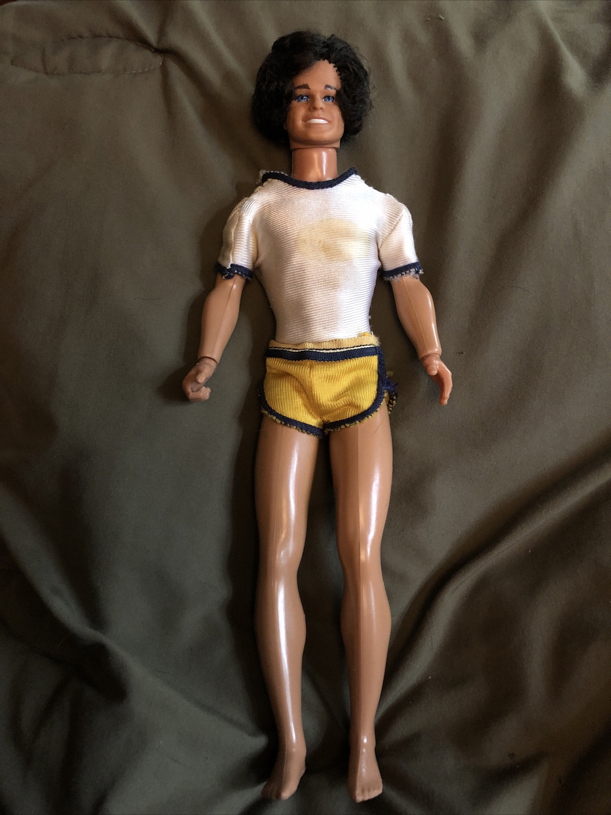 Vintage 1979 SPORT & SHAVE KEN Doll 1294 Original Outfit rooted hair