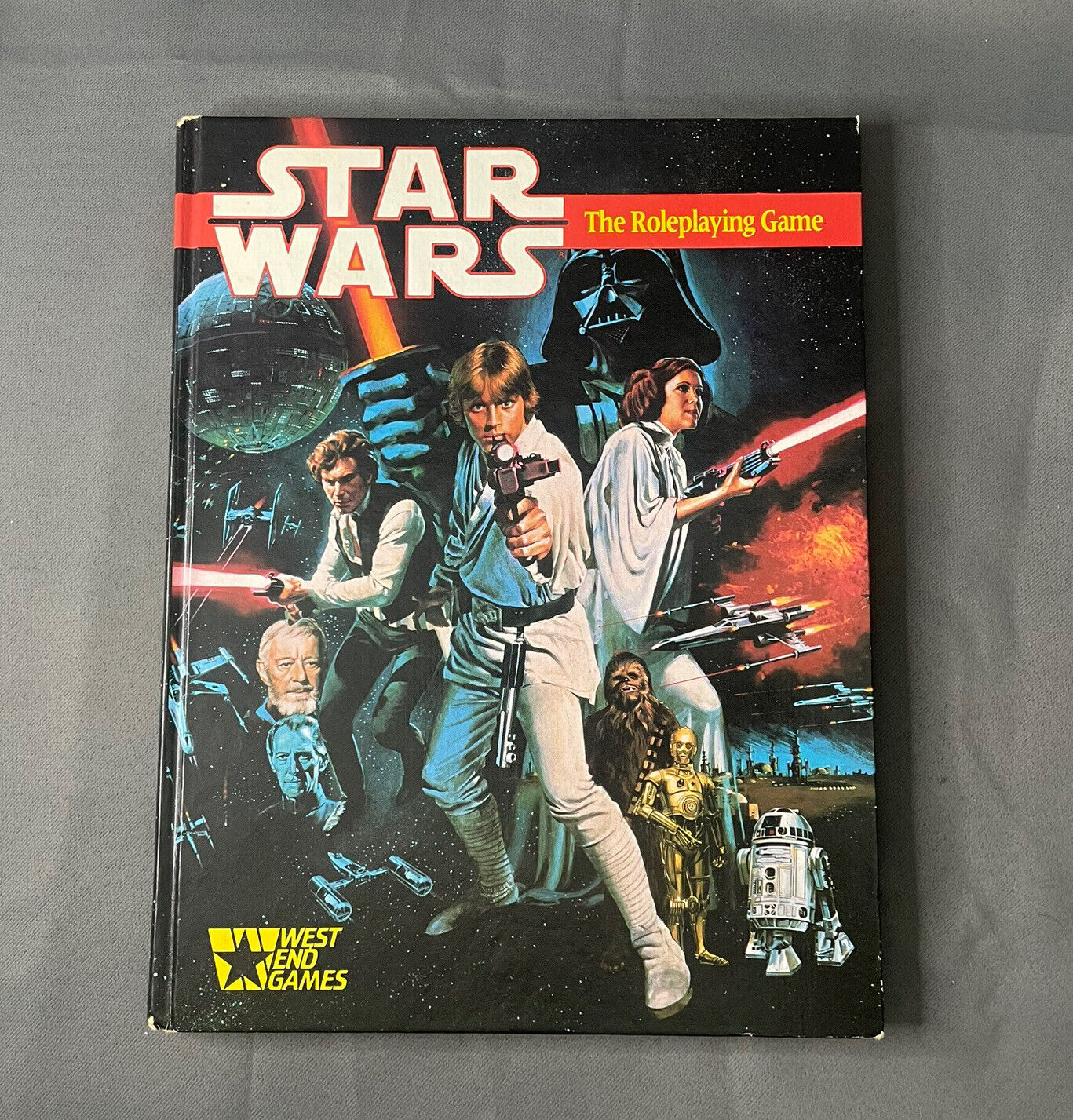 Star Wars The Roleplaying Game West End Games 40001 RPG HC 1st Ed 1987 for  sale online