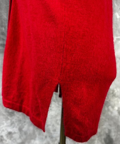Country Shop Women's Warm Red V Neck Cardigan Sweater sz XS (14879) - 第 3/5 張圖片