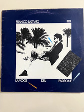 FRANCO BATTIATO , "La voce del padrone" disco 33 giri in vinile anni 80