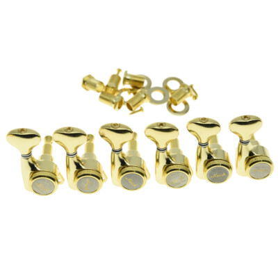 KAISH 18:1 Guitar Locking Tuners Machine Heads Guitar Tuning Keys fit Strat/Tele