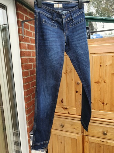 Zara stradivarius Blu Molto Basso Aumento Jeans, Skinny Gamba, Taglia 34  Euro, Regno Unito misura 6 | eBay