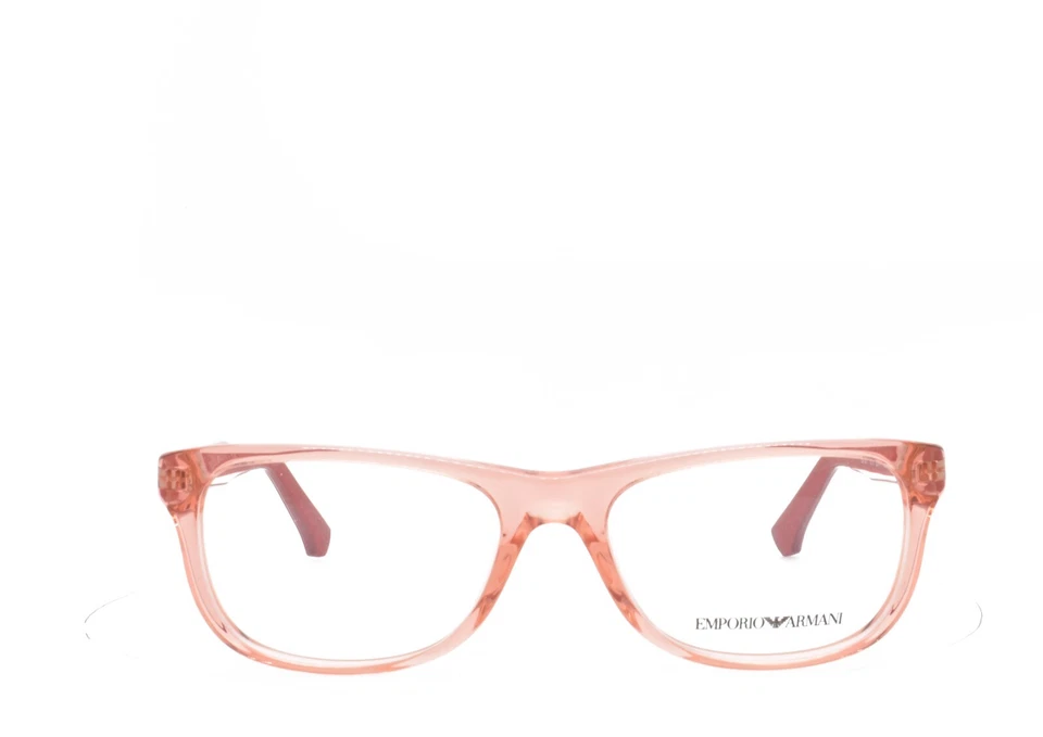 Nuevas monturas de gafas rojas transparentes EMPORIO ARMANI 3001 5070 52-17-140 Foto 2 de 4