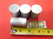 4 Pieces 1" 6061 ALUMINUM ROUND ROD BAR 1.5" long Solid T6511 NEW Lathe Stock