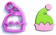 Elf Hat Polymer Clay Cutters