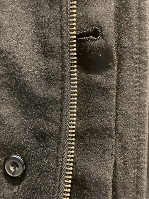 HUGO BOSS MENS BLACK TRENCH COAT RAIN JACKET /REMOVEBLE WOOL LINING SIZE  XXXL