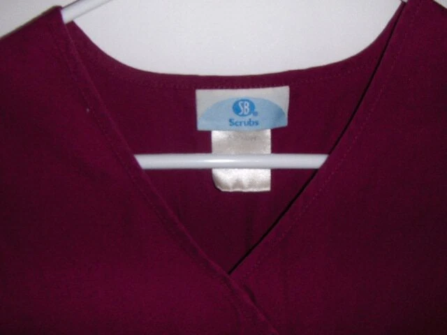 SB Scrubs purple scrub top - X Small - Image 2 of 3
