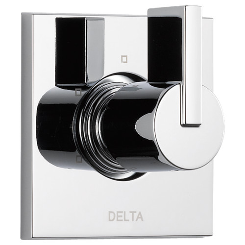 Delta Vero 3-Setting 2 Port Diverter Trim Chrome-Certified Refurbished